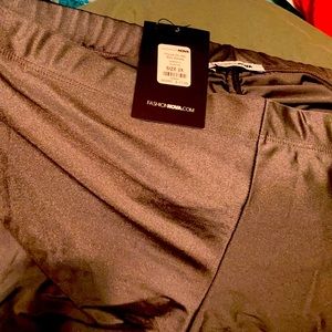 Grey Never Worn Mini Shorts